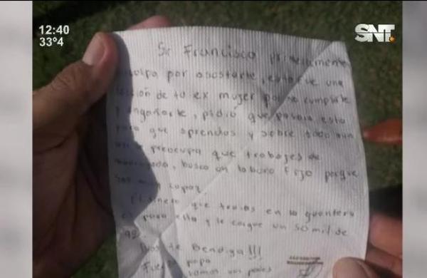 'Una lección de su ex': Mandó que le roben el auto - SNT