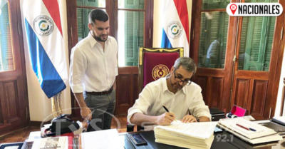Abdo promulga ley de financiamiento político