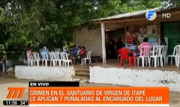 Matan a puñaladas a encargado de santuario de la Virgen de Itapé