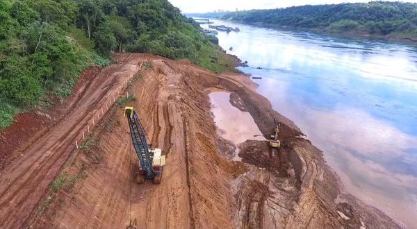Casi 10% de avance en obra del nuevo puente con Brasil - ABC en el Este - ABC Color