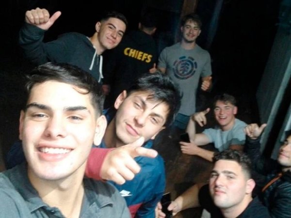 Rugbiers sospechosos de la muerte de Fernando se quitaron una selfie tras el crimen