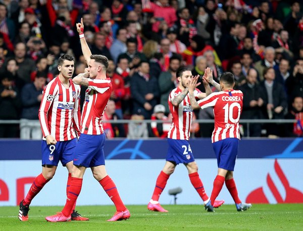Atlético de Madrid vence al Liverpool en la Champions