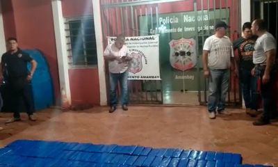 Más de 600 panes de marihuana caen en Pedro Juan Caballero