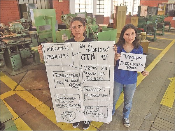 Inician clases con las máquinas obsoletas de siempre en el CTN