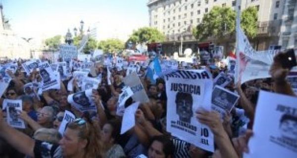 Marcha multitudinaria para pedir justicia por Fernando Báez Sosa
