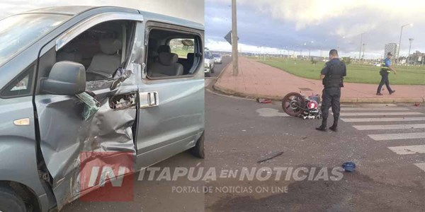 GRAVE ACCIDENTE DE TRÁNSITO SOBRE AVDA. MCAL LÓPEZ DE ENCARNACIÓN