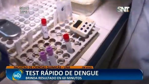 La Facultad de Ciencias Químicas ofrece test rápido de detención del dengue