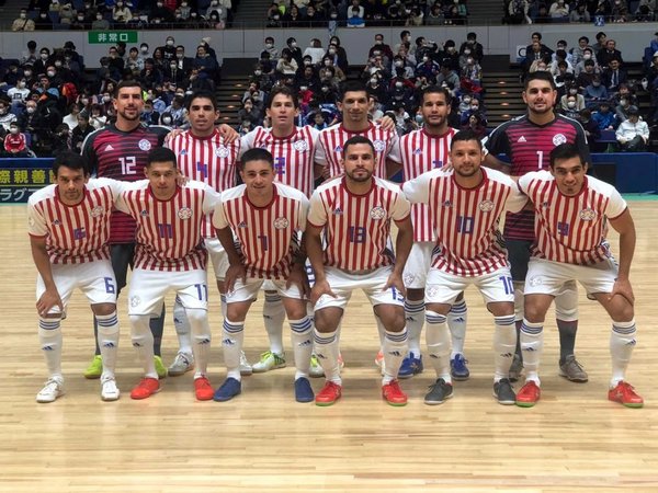 Paraguay vence a Japón en amistoso de futsal