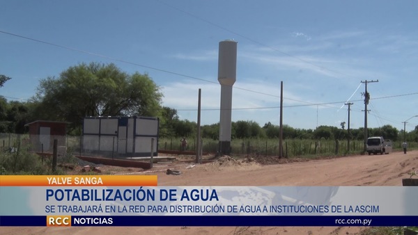 ASCIM INSTALA PLANTA POTABILIZADORA DE AGUA ISRAELÍ EN YALVE SANGA