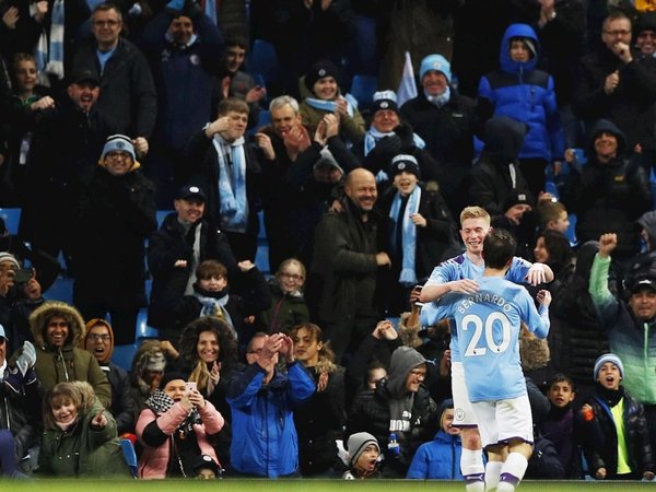 Rodri y De Bruyne ahogan las penas del City