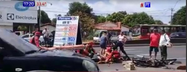 Motociclista muere tras brutal accidente de tránsito en Capiatá | Noticias Paraguay