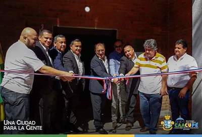 Fue inaugurada nueva sede en la Liga Caacupeña de fútbol | Info Caacupe