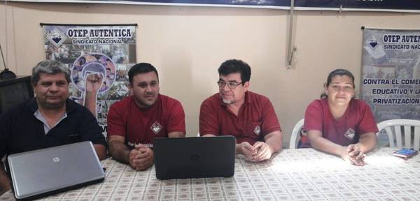 Docentes anuncian “inicio parcial de clases” y movilizaciones desde marzo - ADN Paraguayo