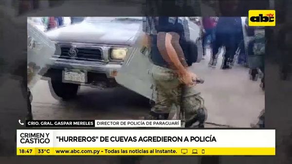 Hurreros de Cuevas agredieron a policía - Crimen y castigo - ABC Color