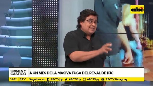 A un mes de la fuga masiva del penal de PJC - Crimen y castigo - ABC Color