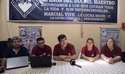 Gremio docente omoherakuã oñepyrûta mbo’epy parcial - ABC Remiandu - ABC Color