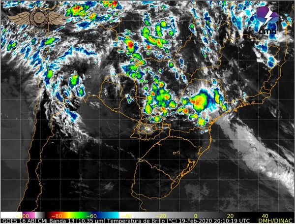 Se esperan tormentas cortas en 6 departamentos