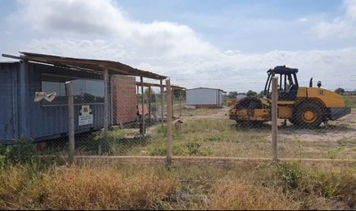 Obra del abasto está parada en espera de recursos