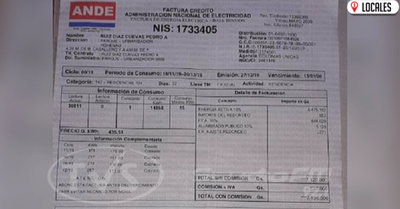 Caso sobrefacturación en Hohenau: ANDE segura que no hubo fallas técnicas