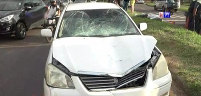 Presunto asaltante muere atropellado tras huir de su víctima | Noticias Paraguay