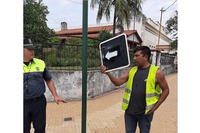Buscan a responsable que cambió el sentido de una calle