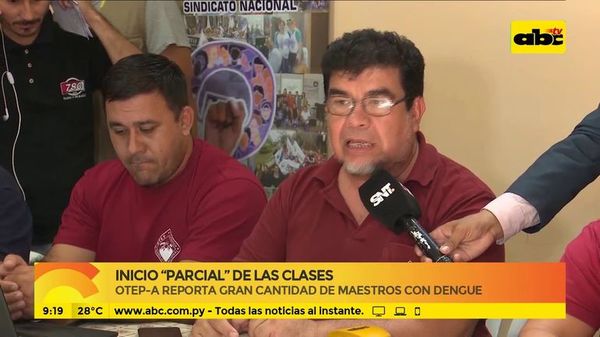 Inicio “parcial” de las clases - ABC Noticias - ABC Color
