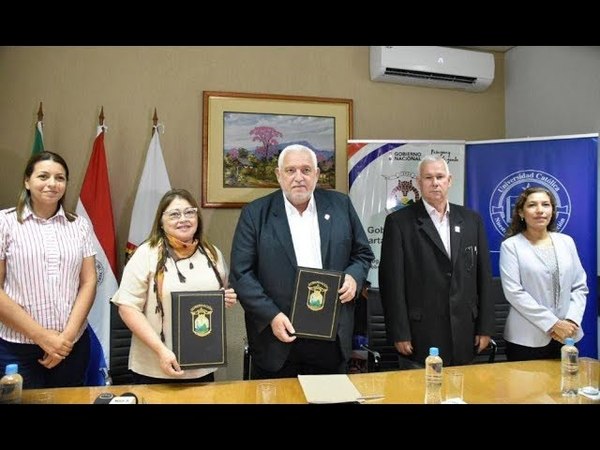 GOBERNACIÓN DE ITAPÚA FIRMA CONVENIO ESPECÍFICO DE COOPERACIÓN CON LA UCI