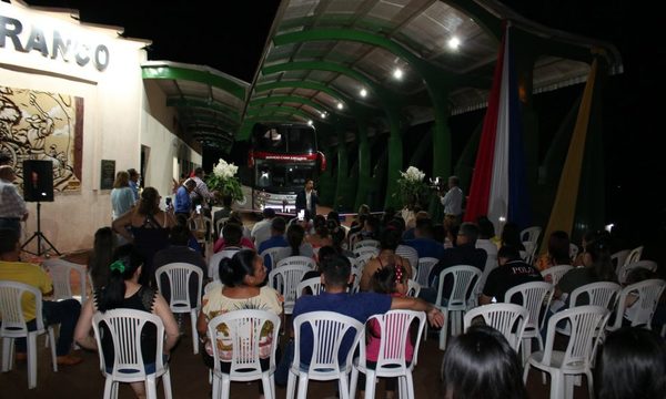 Inauguran terminal de ómnibus en Presidente Franco