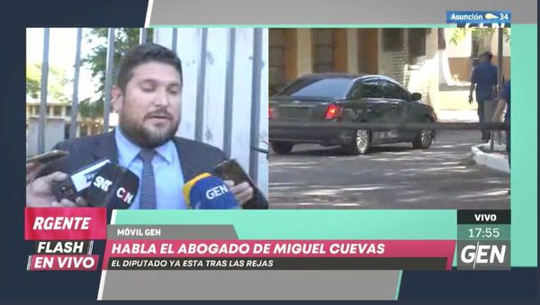 Miguel Cuevas ya está en su celda