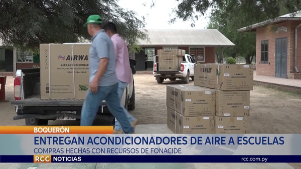 GOBERNACIÓN DE BOQUERÓN ENTREGÓ EQUIPOS Y MOBILIARIOS A INSTITUCIONES EDUCATIVAS