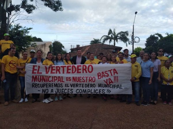 Pobladores de Villarrica buscan recuperar vertedero municipal