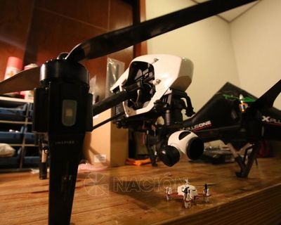 “Yo tengo el dron más grande de Sudamérica”