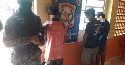 Linces agarraron a 3 motochorros en zona de Luque