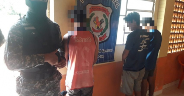 Linces agarraron a 3 motochorros en zona de Luque
