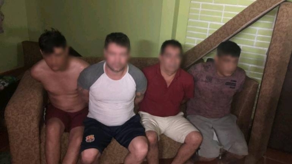 HOY / Detienen a 4 hombres y aclaran 10 asaltos a servicentros