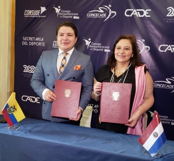 Paraguay y Ecuador firman convenio en pos del Deporte | .::Agencia IP::.