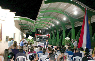 Inauguran nueva terminal de ómnibus en Presidente Franco