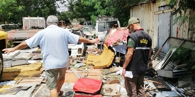 Intervienen taller en Asunción por mal manejo de residuos | .::Agencia IP::.