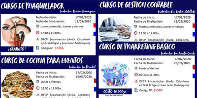 SNPP ENCARNACIÓN ARRANCA CON LOS SIGUIENTES CURSOS EN FEBRERO