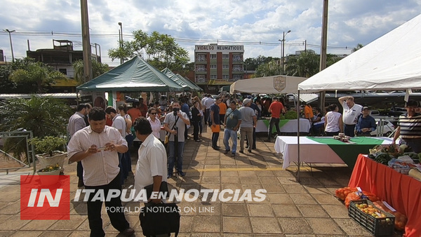 PRODUCTORES ITAPUENSES PARTICIPARON DE EXITOSA FERIA