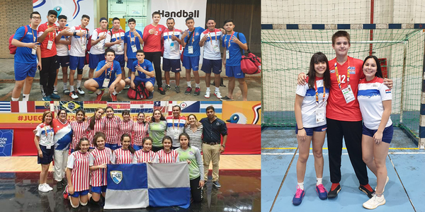 HANDBALL: SELECCIONES PARAGUAYAS INVICTAS DURANTE LOS XXV JUEGOS SUDAMERICANOS ESCOLARES
