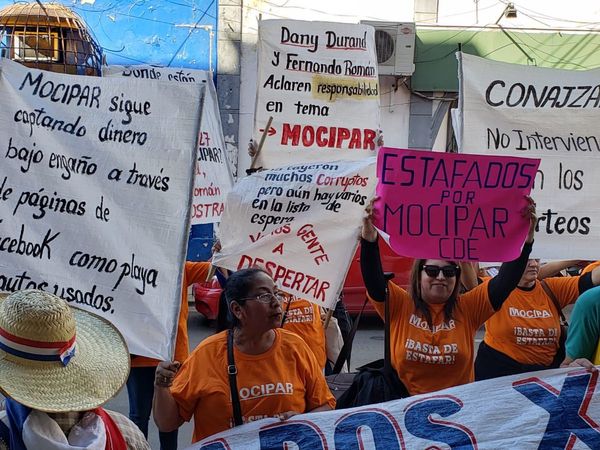 DENUNCIAS POR ESTAFA CONTRA MOCIPAR