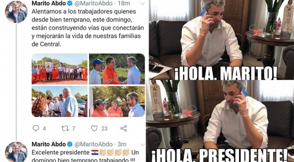 MARITO SE FELICITA A SÍ MISMO POR LEVANTARSE TEMPRANO UN DOMINGO