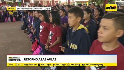 Retorno a las aulas: Escuela Héroes de la Patria - ABC Noticias - ABC Color