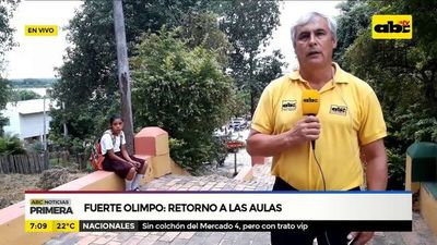 Fuerte Olimpo: Retorno a las aulas - ABC Noticias - ABC Color