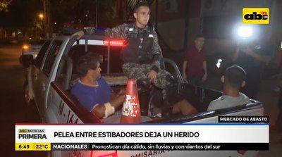 Pelea entre estibadores - ABC Noticias - ABC Color