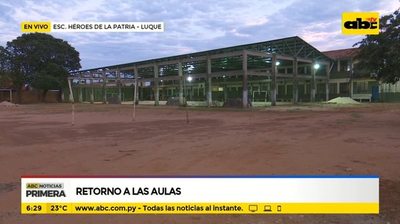 Escuela Héroes de la Patria: Retorno a clases - ABC Noticias - ABC Color