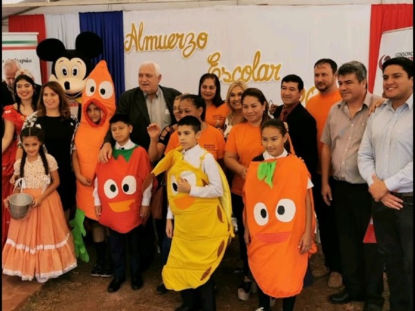 130 INSTITUCIONES EDUCATIVAS DE ITAPÚA RECIBEN DESDE HOY EL ALMUERZO ESCOLAR