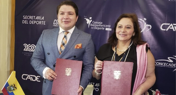 PARAGUAY Y ECUADOR FIRMAN CONVENIO EN POS DEL DEPORTE
