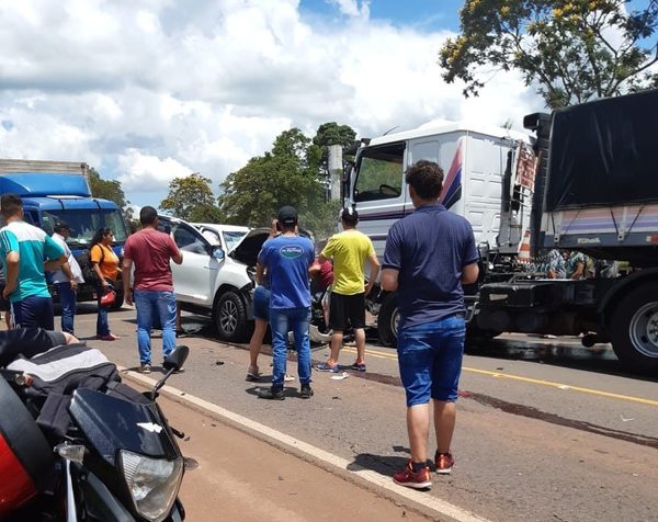 Ruta en construcción se anota un nuevo accidente - Campo 9 Noticias